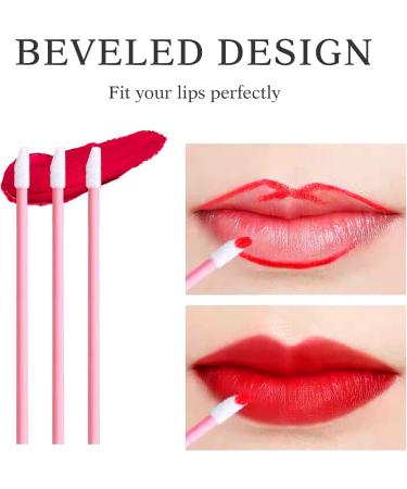 Sularpek 200 PCS Disposable Lip Gloss & Make Up Brush Set | Lipstick Concealer Applicator Tool for Lips, Eyes & Makeup Application - Buy Online on SooperMarket.com