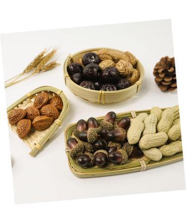 Alipis 20pcs Faux Fruit Decor Walnut Ornament Photo Props Walnut Artificial Food Fake Fruit Walnut Background Pretend Play Food Figure Lifelike Nut Ornament Wedding Birthday Present - Buy Online on SooperMarket.com