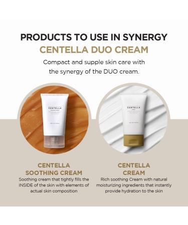 SKIN1004 Madagascar Centella Soothing Cream 2.53 fl.oz - 75ml | Quadruple Ceramide Complex for Stronger Skin Barrier and Smoother Skin - Buy Online on SooperMarket.com