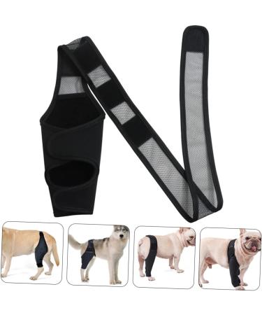 CORHAD Pet Injury Knee Puppy Brace Elbow and Knee Pads Dog Knee Cover Butter Care L As Shown - Buy Online on SooperMarket.com