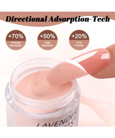 Lavender Violets 36 Colours Dip Nails Powder Starter Kit - Glitter Dipping Nail Powder Set for DIY Manicure M952 - Buy Online on SooperMarket.com