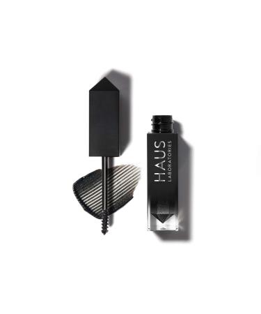 HAUS LABORATORIES By Lady Gaga: RISQU  BROW & LASH SPARKLE TOPPER  Brow Gel & Mascara in Black Sparkle  Long Lasting & Buildable Eye Makeup  Vegan & Cruelty-Free  0.10 Fl. Oz 0.1 Fl Oz (Pack of 1)