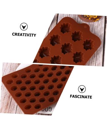 Alipis 10 Pcs Chocolate Mold Cookie Baking Soap Mold Silicone Lollipop Mold Muffin Silicone Molds Pudding Kitchen Frying Mould Ice Cube Trays Chocolate Baking Mold Ice Cubes Fondant Mold - Buy Online on SooperMarket.com