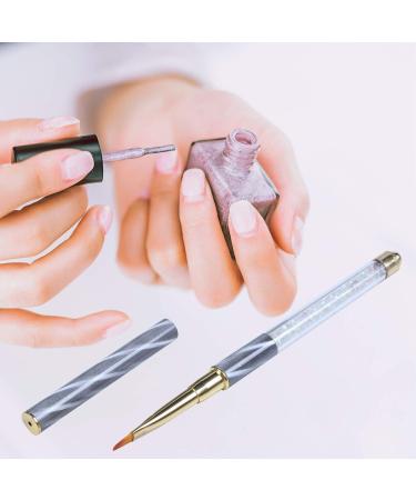 Desikixudy Pen Rhinestone Acrylic Handle Carving Painting Gel Nail Extension Manicure Liner Pen 03 - Buy Online on SooperMarket.com