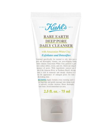 Kiehl's Rare Earth Deep Pore Cleanser with Amazonian White Clay  2.5 Ounce/75ml