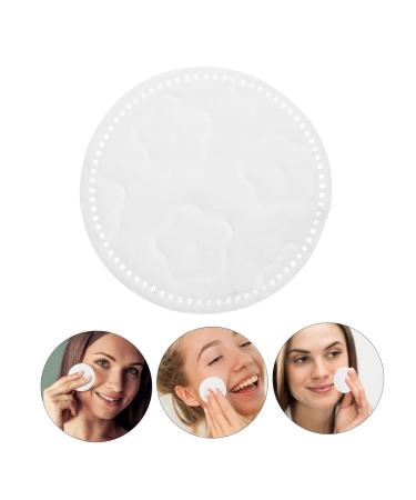 FRCOLOR 3pcs Round Cotton Makeup Remover Pads - Disposable Facial Wipes for Eyelash & Makeup Cleaning - Pure White Cotton Pads - Buy Online on SooperMarket.com