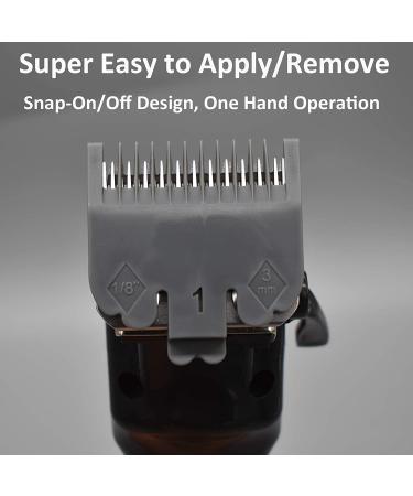 Wahl Standard Hair Clipper Guards #3170-400- Multi-Colored Cutting Guides 1/8 & 1/16 - Buy Online on SooperMarket.com