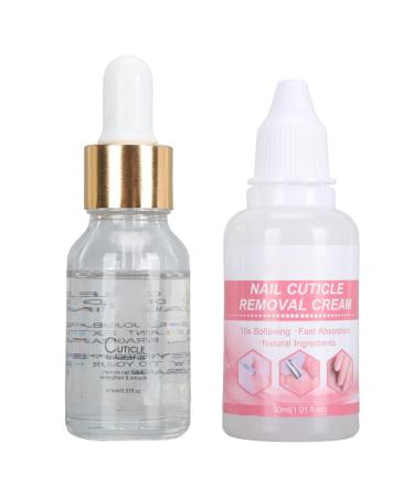 Nail Cuticle Remover Kit Nourish Promote Nail Growth Cuticle Remover Kit for Travel Use (LS152-3)