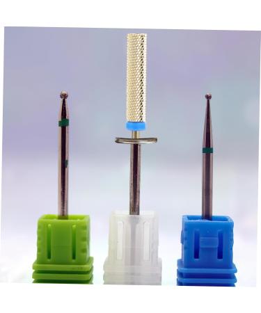 minkissy Drills Acrylic Drill Bits Manicure Supplies Cuticle Drill Bits Tungsten Steel Nail Accessories - Buy Online on SooperMarket.com