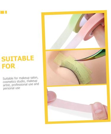 minkissy 36 Rolls Lash Tape False Eyelash Tape Adhesive Fabric Tape Breathable Eyelash Tape DIY Lash Grafting Tape Lash Extension Auxiliary Tool Extend Eyes Non-woven Fabric - Buy Online on SooperMarket.com