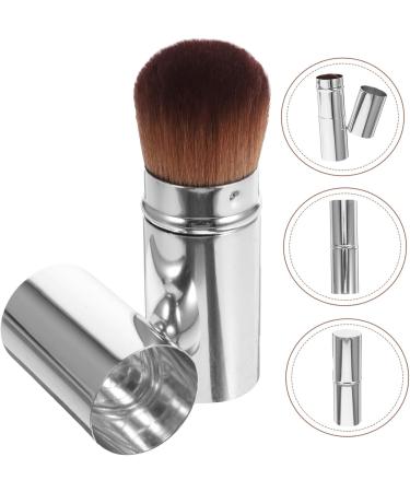 WOFASHPURET Retractable Powder Brush Makeup Supplies Dense Foundation Brush Powder Foundation Brush Makeup Tool Makeup Brush Foundation Applicator With Cover Artificial Fiber Cosmetic Travel - Buy Online on SooperMarket.com