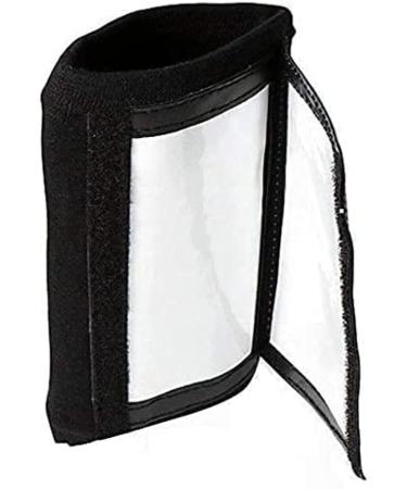 Pro Athletics QB Playbook Wristband - 12-Pack Black | Football Quarterback Play Wristbands for Youth, 3 Compartments - Wrist Coach for All Sports - Buy Online on SooperMarket.com
