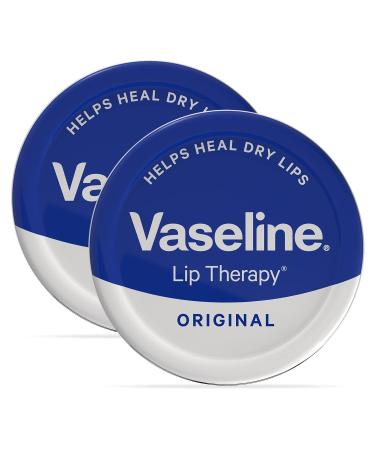 Vaseline Lip Therapy - Pack of 2 (Lip Therapy - Original) Original 20 g (Pack of 2)
