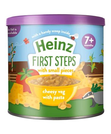 Heinz 7+ Months First Steps Cheesy Veg with Pasta 200g