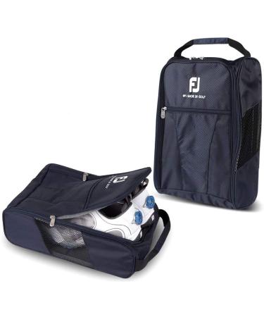 FootJoy Genuine Golf Shoes Bag Zipped Sports Bag Shoe Case - Navy Color