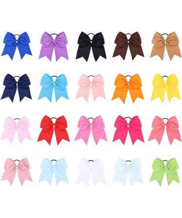 vreplrse Lightweight Hair Scrunchies Wide Applications Non-slip Bow Hair Scrunchies Polyester Bow Hair Bobbles Hair Ties Easy 5 - Buy Online on SooperMarket.com