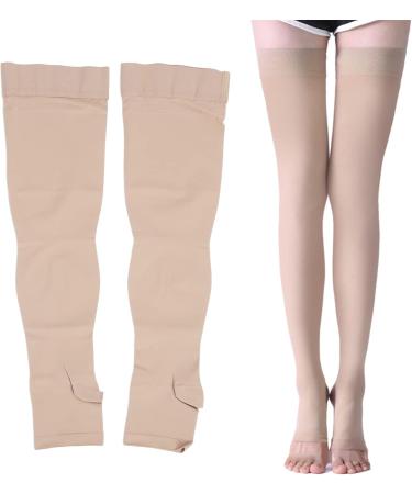 Women Thigh Socks High Compression Thigh Socks Open Toe Comfortable for Woman for Outside(XL) - Buy Online on SooperMarket.com