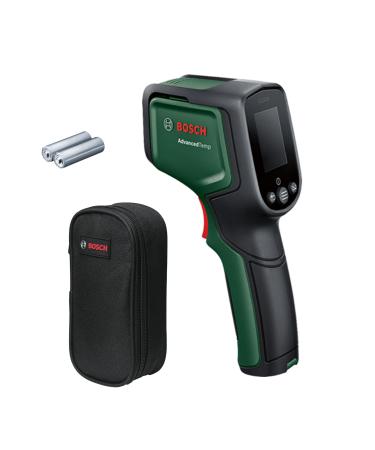 Bosch infrared thermometer Advancedtemp (-30 C to +500 C with integrated mold and thermal bridge detection LED display for simple interpretation housing made of recycled material in the cardboard) AdvancedTemp (Nouveau) cardboard