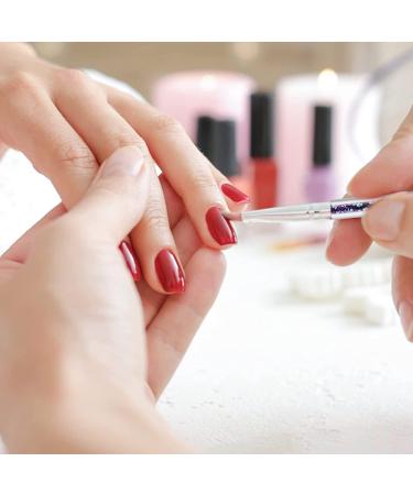 ANGENIL 5 Pcs Acrylic Nail Art Brushes & Dotting Pen Set for DIY Manicure | Nail Art Tools for Drawing, Painting, and Point Drill Designs - Buy Online on SooperMarket.com