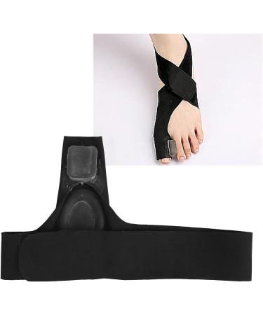 Bordstract Hallux Valgus Corrector - Adjustable Bunion Rail Orthopedic Toe Separator for Day & Night Comfort - Black (Left) - Buy Online on SooperMarket.com