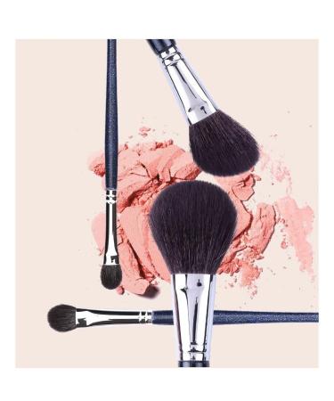 Professional Real Wool Animal Hair Makeup Brush Set - Highlight Eye Shadow & Eyelash Comb | International Shipping - Buy Online on SooperMarket.com