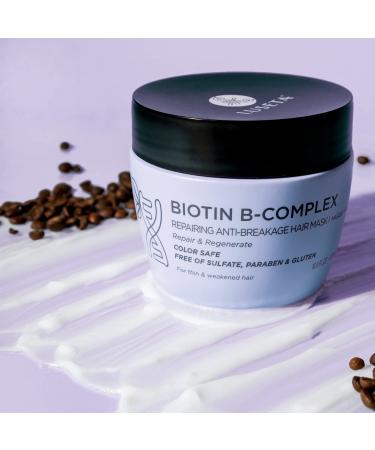 Luseta Biotin B-Complex Hair Mask 16.9 Oz - Hair Growth & Strengthening Treatment for Thin, Damaged Hair with Argan & Caffein Oil - Buy Online on SooperMarket.com