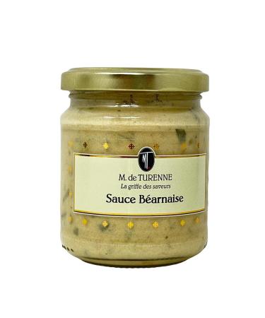 M. de Turenne B arnaise Sauce with Tarragon - Authentic French Gourmet Sauce in 190g Jar for International Shipping - Buy Online on SooperMarket.com