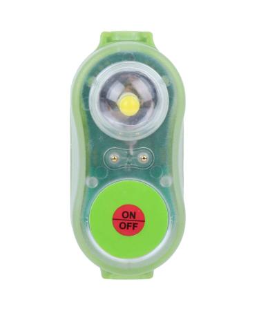 HERCHR Life Jacket Light, Automatic Locator Life Jacket Strobe Light for Man Overboard Survival Vest Green