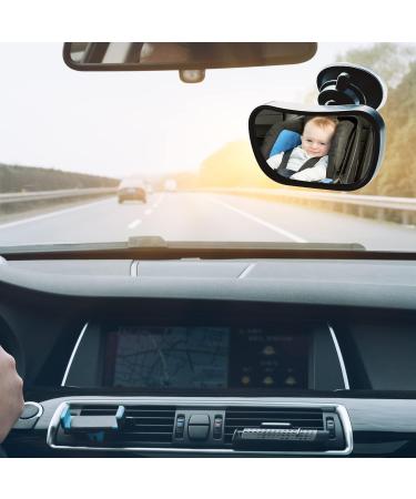 Adjustable Baby/Child Safety Car Mirror | Increase Visibility | Easy to Fit & Remove - Buy Online on SooperMarket.com