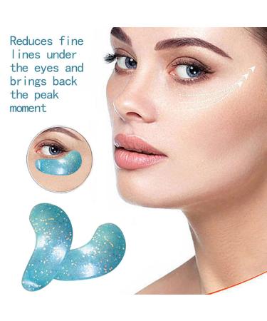 Under Eye Patches for Puffy Eyes - 10 Pairs Hydrating Gel Pads with Hyaluronic Acid & Vitamin C for Dark Circles Wrinkles & Anti-Aging - Perfect Gift for Women - Buy Online on SooperMarket.com