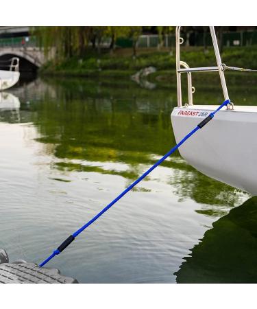 NIUTRIP Bungee Boat Dock Line 2Pack 4-5.5FT Blue - Stretchable Mooring Rope for Pontoon Jet Ski, SeaDoo, Kayak - Boating Gifts for Men - Fishing Boat Accessories - Buy Online on SooperMarket.com