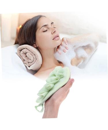 Angoily 8 Pcs Pure Flower Bath Balls - Japanese-Style Body Loofah & Shower Scrubber for Luxurious Cleaning - Buy Online on SooperMarket.com