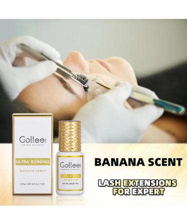 Fast Drying Eyelash Extension Glue - Ultra Bonding Retention - 6 Weeks - 0.17fl.oz - Professional Black Lash Adhesive - Buy Online on SooperMarket.com