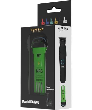 Supreme Trimmer Replacement External Battery NRG1200 | Compatible with Recharge ST777 | USB-C Charging & Dock Option - Buy Online on SooperMarket.com