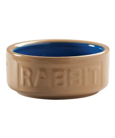 Mason Cash Cane and Blue Rabbit Bowl 13 cm Cane & Blue One Size