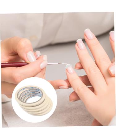 WOONEKY 5pcs Professional Masking Tape Manicure Tape Striping Tape Line Diy Decoration Line Stickers Stripe Tape Tool Nail - Buy Online on SooperMarket.com