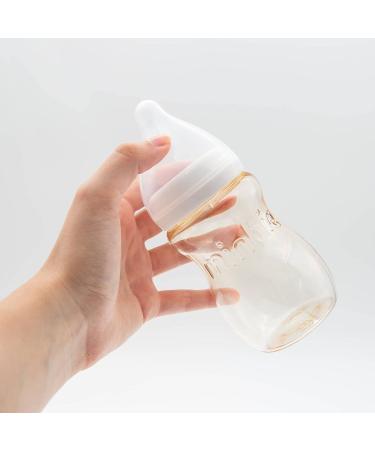 Minbie 3 Month+ BPA-Free Breastfeeding Baby Bottle Kit - For Babies 3 Months and Older - Buy Online on SooperMarket.com