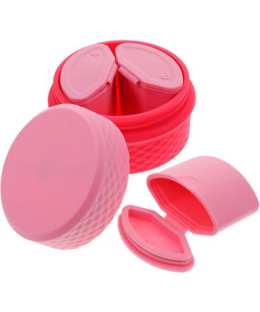 ABOOFAN 3 Sets Cream Box Lotion Dispenser Jar Empty Lotion Container Travel Essentials for Vacation Leak Proof Travel Containers Lotion Storage Jar Silica Gel Storage Box Frosted Miss - Buy Online on SooperMarket.com
