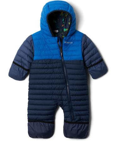 Columbia Kids Reversible Bunting Snowsuit Romper 18-24 Months - Collegiate Navy/Bright Indigo/Dark Mountain - Buy Online on SooperMarket.com