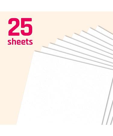 25 Sheets  White Cardstock Paper Heavyweight - 110 lb. Cover  12 x 12 White 25 Sheets - Buy Online on SooperMarket.com