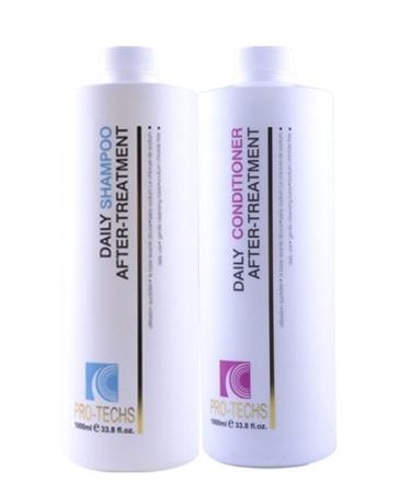 Keratin Shampoo & Conditioner For Maintenance. 33.8 oz./1L