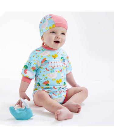 Splash About Happy Nappy Wetsuit + Reusable Swim Nappy - Little Ducks 12-24 Months - Buy Online on SooperMarket.com