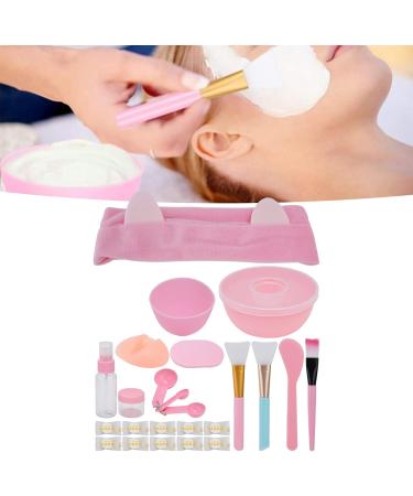 Household Face Mask Tool Set DIY Mask Mixing Bowl Bubble Spray Bottle Soft Facial Brush - Buy Online on SooperMarket.com