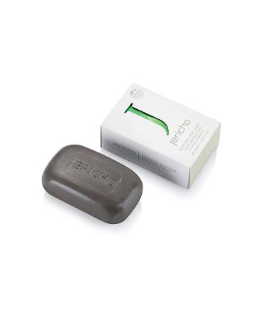 Jericho Cosmetics Dead Sea Mud Soap Bar - Natural Moisturizing Facial Treatment for All Skin Disorders - Rich in Dead Sea Minerals & Salts - Buy Online on SooperMarket.com