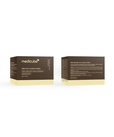 Medicube Deep Vitamin C Golden Capsule Face Moisturizer - Anti-Aging Liposome Gel for Radiant Hydrated Skin - Korean Skincare 1.94 oz - International Shipping Available - Buy Online on SooperMarket.com