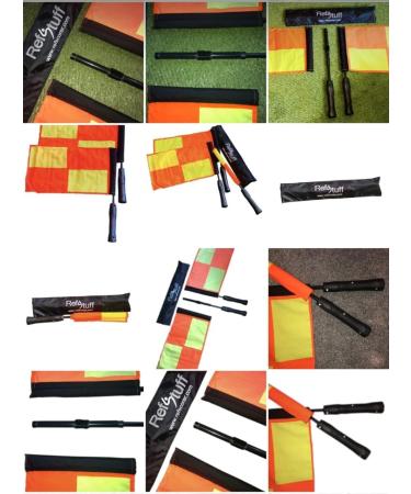 RefStuff Soccer Referee PRO Flags - High-Quality Assistant Linesman Flags (Pair) - Buy Online on SooperMarket.com