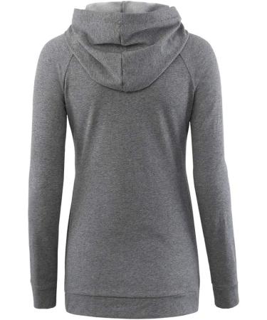 Love2Mi Nursing Shirt XL for Women - Maternity Stop Top with Layered Wrap Design in A-grey - Buy Online on SooperMarket.com