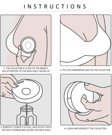 3-Pack Breastfeeding Bra & Nipple Protection with Milk Collectors & 6 Storage Bags | Best for Breast Milk Preservation - Buy Online on SooperMarket.com