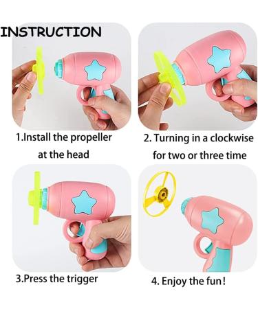 Colorful Flying Propeller Cat Toy Set with Launcher - Interactive Exercising and Training Discs for Hunting and Batting - Buy Online on SooperMarket.com