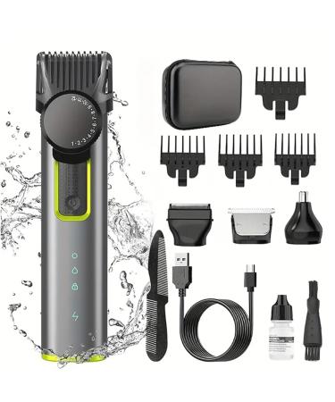 vsmooth Hair Clippers for Men Professional Cordless High-Performance Barber Clippers for Hair Cutting Rechargeable Mens Hair Clippers Home Haircut &Grooming Set with LED Display Mens Gifts